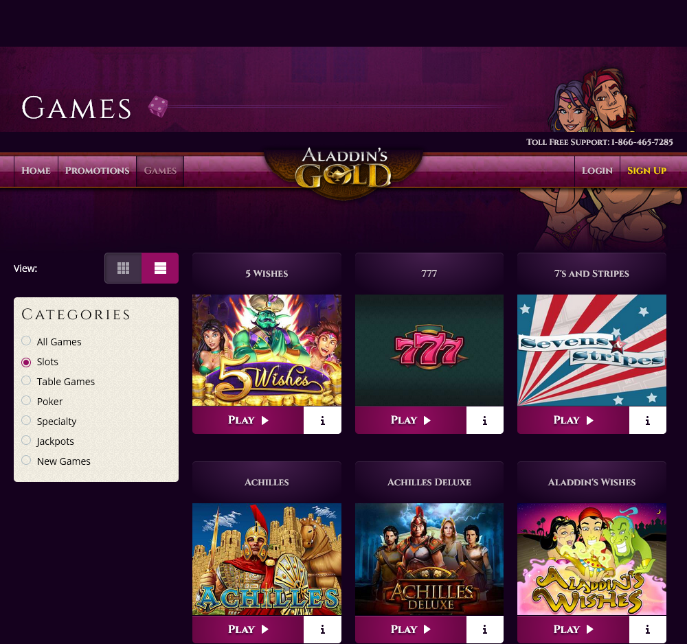 Aladdins Gold
Casino