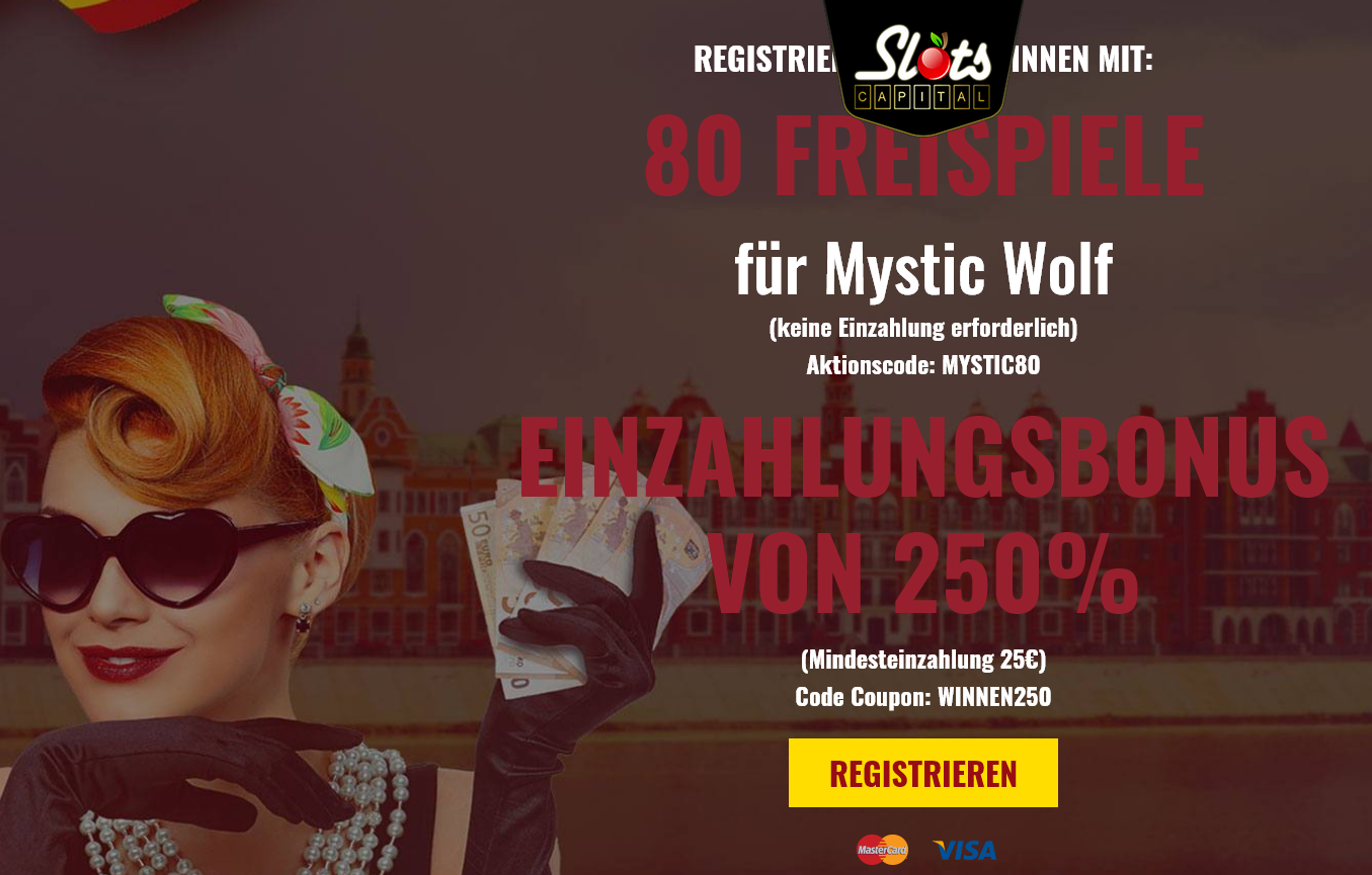 Slots Capital
80 Free Spins-German
